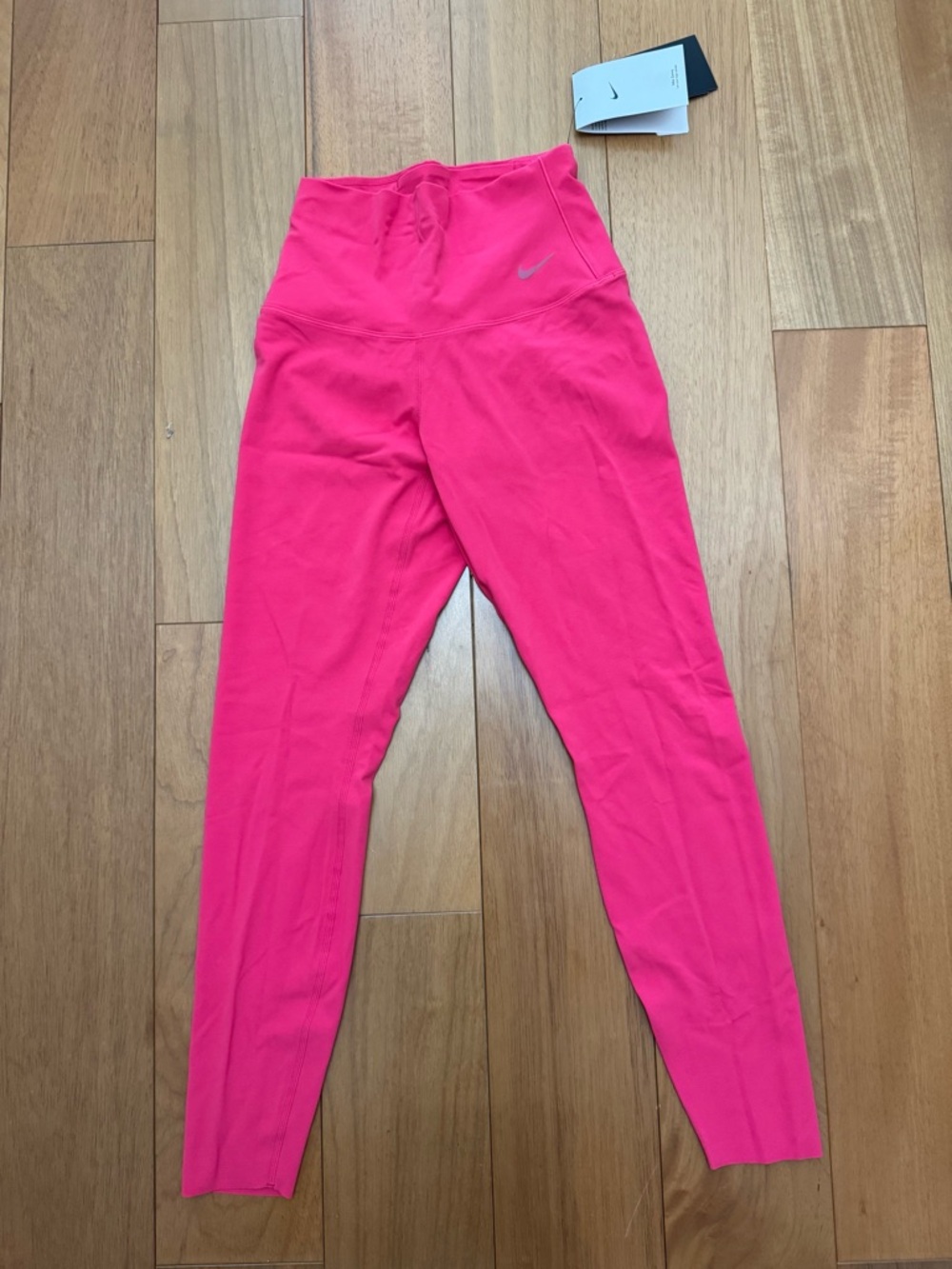 Nike Women's Zenvy Gentle-Support High-Waisted 7/8 Leggings Pink